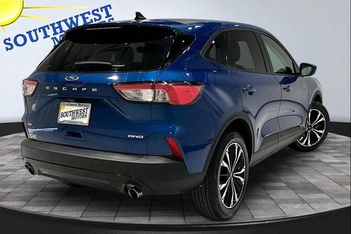 Blue 2022 Ford Escape SE