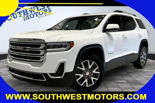 Summit White 2023 GMC Acadia SLE