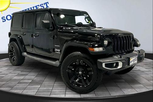Black Clearcoat 2019 Jeep Wrangler Unlimited Sahara