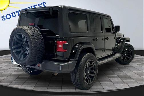 Black Clearcoat 2019 Jeep Wrangler Unlimited Sahara