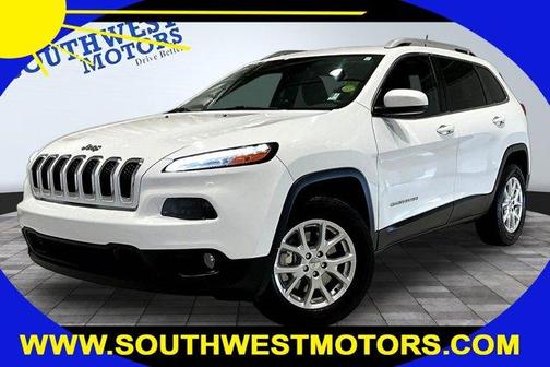 Bright White Clearcoat 2017 Jeep Cherokee Latitude