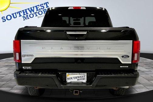 Black 2018 Ford F-150 Platinum