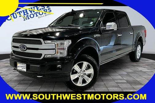 Black 2018 Ford F-150 Platinum