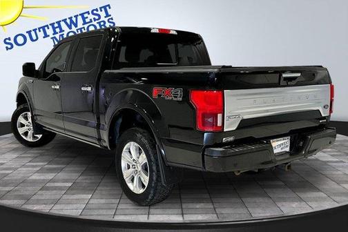 Black 2018 Ford F-150 Platinum