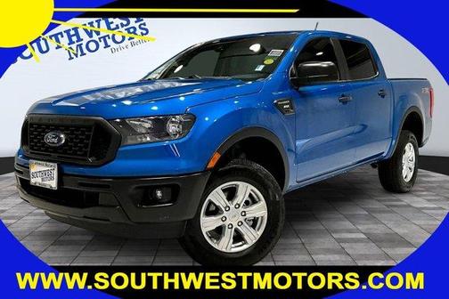 Blue 2023 Ford Ranger XL