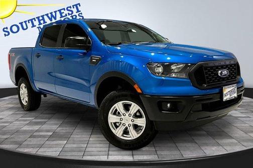 Blue 2023 Ford Ranger XL