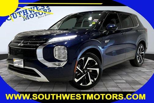 Blue 2023 Mitsubishi Outlander PHEV SE