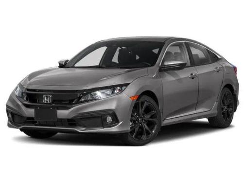 Gray 2020 Honda Civic Sport