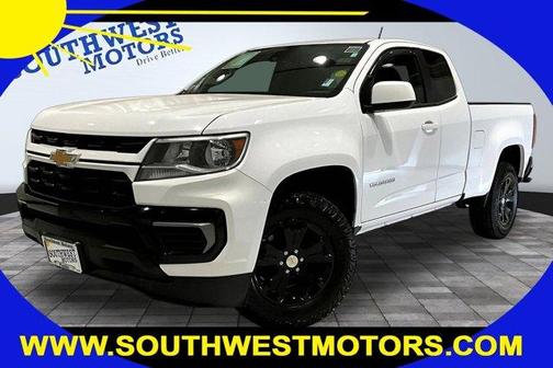Summit White 2022 Chevrolet Colorado LT
