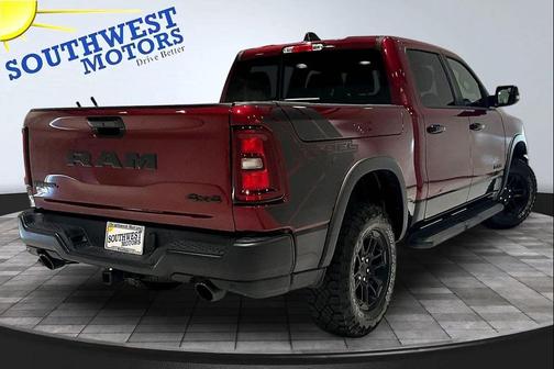 Delmonico Red Pearlcoat 2025 RAM 1500 Rebel