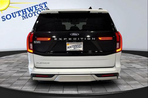 White 2025 Ford Expedition Platinum