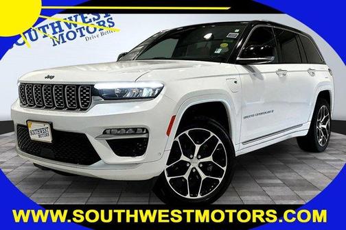 Bright White Clearcoat 2022 Jeep Grand Cherokee 4xe Summit