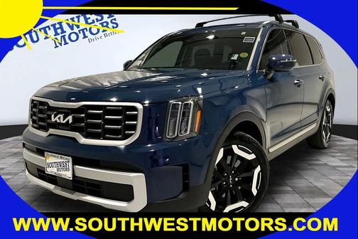 Midnight Lake Blue 2025 Kia Telluride S