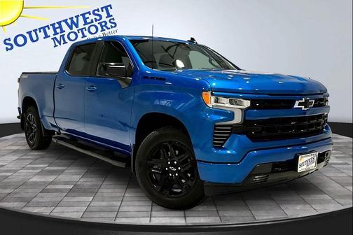Blue 2023 Chevrolet Silverado 1500 RST