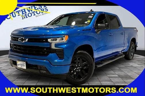 Blue 2023 Chevrolet Silverado 1500 RST