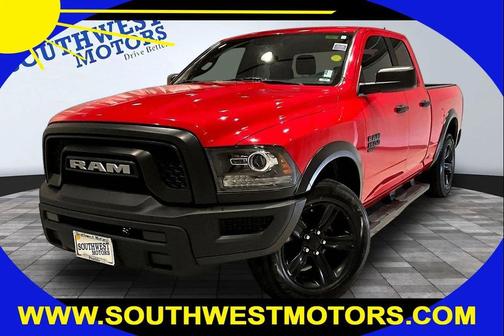 Flame Red Clearcoat 2022 RAM 1500 Classic Warlock Quad Cab 4x4 6'4' Box