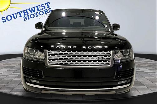 Santorini Black 2016 Land Rover Range Rover 3.0L Supercharged HSE