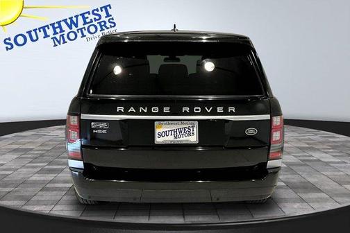 Santorini Black 2016 Land Rover Range Rover 3.0L Supercharged HSE