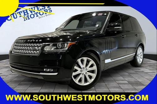 Santorini Black 2016 Land Rover Range Rover 3.0L Supercharged HSE