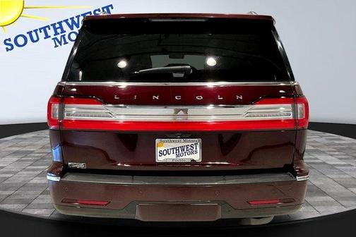 Red 2020 Lincoln Navigator Reserve