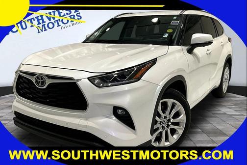 Wind Chill Pearl 2023 Toyota Highlander Limited