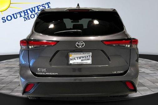 Gray 2021 Toyota Highlander LE