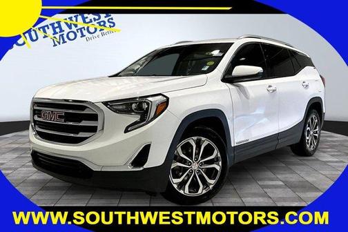 Summit White 2019 GMC Terrain SLT