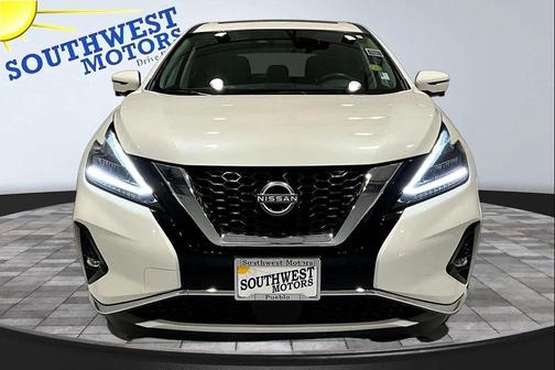 Pearl White Tricoat 2024 Nissan Murano SL Intelligent AWD