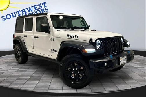 Bright White Clearcoat 2023 Jeep Wrangler 4xe Base