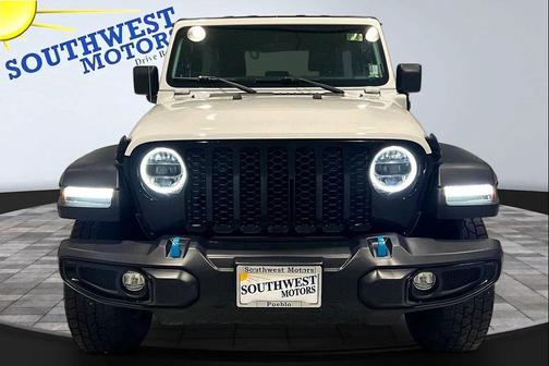 Bright White Clearcoat 2023 Jeep Wrangler 4xe Base