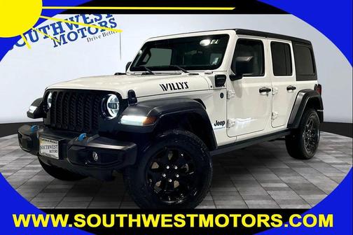 Bright White Clearcoat 2023 Jeep Wrangler 4xe Base