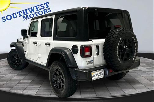 Bright White Clearcoat 2023 Jeep Wrangler 4xe Base