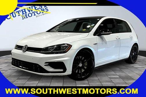Oryx White Pearl Effect 2019 Volkswagen Golf R 2.0T w/DCC & Navigation