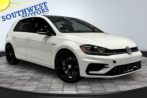 Oryx White Pearl Effect 2019 Volkswagen Golf R 2.0T w/DCC & Navigation