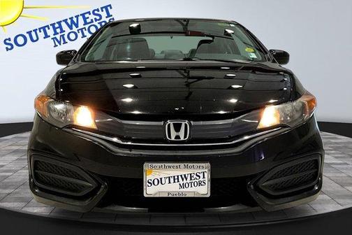 Black 2015 Honda Civic LX