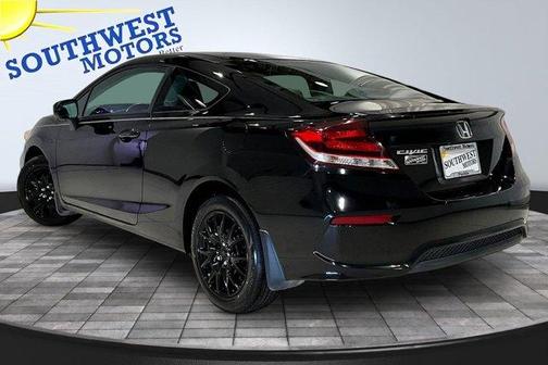 Black 2015 Honda Civic LX