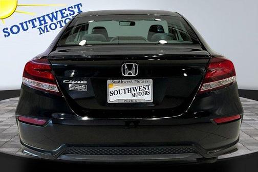 Black 2015 Honda Civic LX
