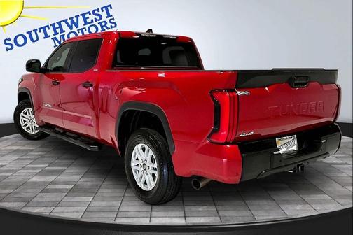 Red 2025 Toyota Tundra SR5