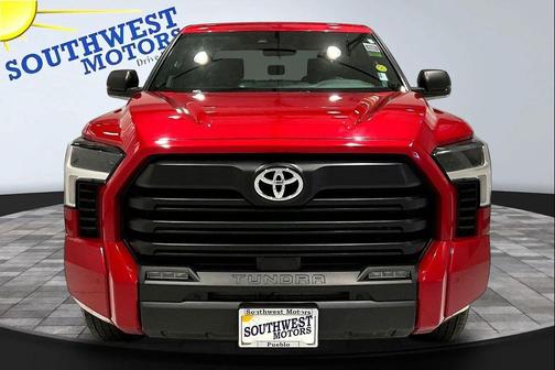 Red 2025 Toyota Tundra SR5