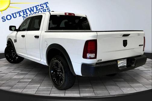 Bright White Clearcoat 2024 RAM 1500 Classic Warlock Crew Cab 4x4 5'7' Box