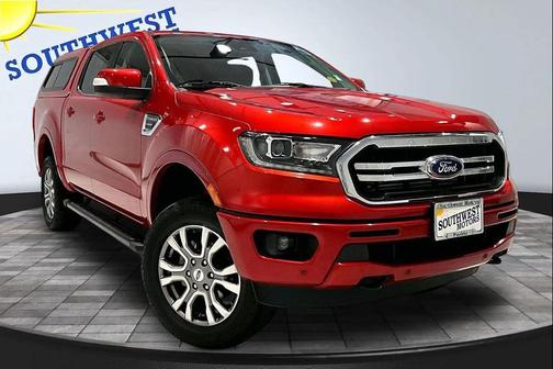 Orange 2023 Ford Ranger LARIAT