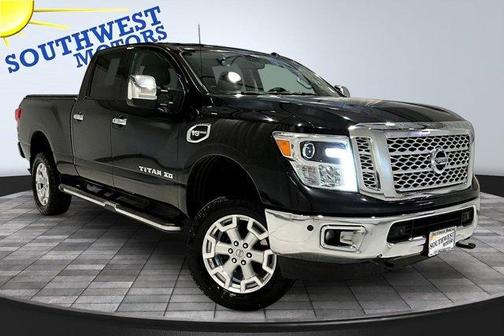 Magnetic Black 2017 Nissan Titan XD SL