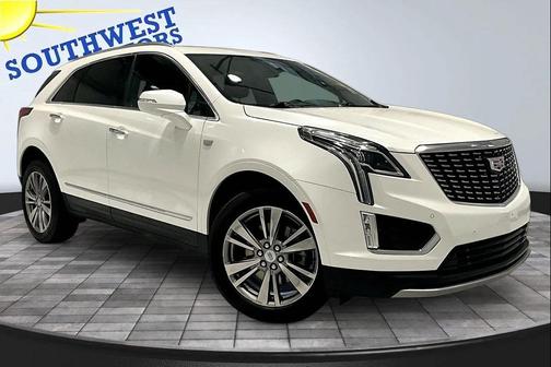 Crystal White Tricoat 2024 Cadillac XT5 Premium Luxury