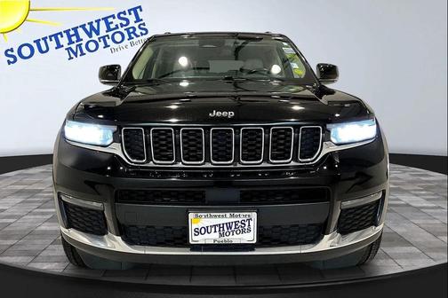 Diamond Black Crystal Pearlcoat 2021 Jeep Grand Cherokee L Limited