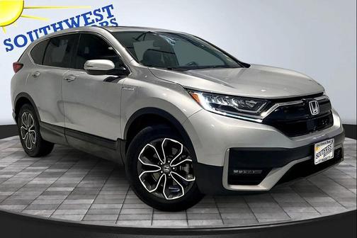 Gray 2021 Honda CR-V Hybrid EX-L