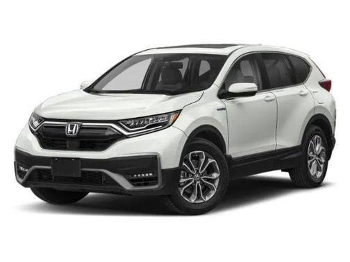 Gray 2021 Honda CR-V Hybrid EX-L