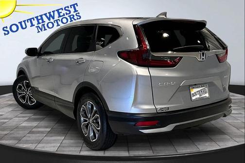 Gray 2021 Honda CR-V Hybrid EX-L