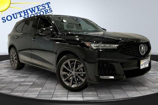 Black 2025 Acura MDX A-Spec