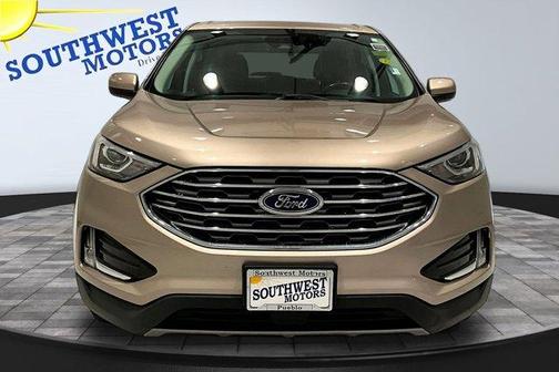 Gold 2021 Ford Edge SEL