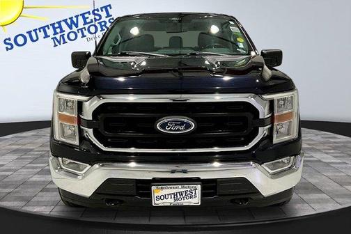 Blue 2021 Ford F-150 XLT